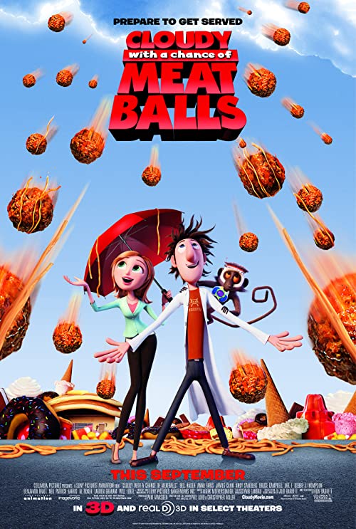 دانلود فیلم Cloudy With A Chance Of Meatballs 2009 با زیرنویس فارسی چسبیده